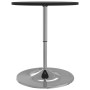 Mesa alta de bar madera ingeniería y acero negra 60x60x90 cm de , Mesas de cocina y de comedor - Ref: Foro24-4007193, Precio:...