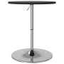 Mesa alta de bar madera ingeniería y acero negra 60x60x90 cm de , Mesas de cocina y de comedor - Ref: Foro24-4007193, Precio:...