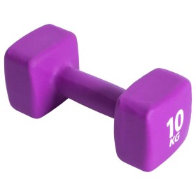 Pure2Improve Purple Neoprene Dumbbell 10 kg by Pure2Improve, free weight - Ref: Foro24-427695, Price: 66,99 €, Discount: %