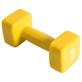 Pure2Improve Yellow Neoprene Dumbbell 5 kg by Pure2Improve, free weight - Ref: Foro24-427692, Price: 31,99 €, Discount: %