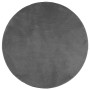 Short pile rug OVIEDO anthracite gray Ø 100 cm by , Rugs - Ref: Foro24-375478, Price: 37,43 €, Discount: %