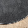 Short pile rug OVIEDO anthracite gray Ø 100 cm by , Rugs - Ref: Foro24-375478, Price: 37,43 €, Discount: %