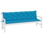 Gartenbankauflagen 2 Stück hellblau 200x50x7 cm von , Kissen für Stühle und Sofas - Ref: Foro24-361739, Preis: 69,44 €, Rabat...