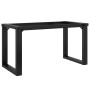 O-structure coffee table legs cast iron 70x30x43 cm by , Table legs - Ref: Foro24-357874, Price: 52,53 €, Discount: %