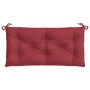 Garden bench cushion Oxford fabric red red 100x50x7 cm by , Cushions for chairs and sofas - Ref: Foro24-361573, Price: 26,06 ...