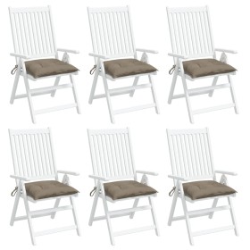 Gartenpalettenkissen 6 Stück taupefarbener Oxford-Stoff 50x50x7 cm von , Kissen für Stühle und Sofas - Ref: Foro24-361533, Pr...