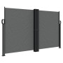 Toldo lateral retráctil gris antracita 140x1000 cm de , Sombrillas - Ref: Foro24-4004718, Precio: 136,77 €, Descuento: %