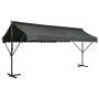 Toldo de pie independiente gris antracita 500x300 cm de vidaXL, Sombrillas - Ref: Foro24-145887, Precio: 439,25 €, Descuento: %