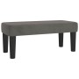 Cama box spring con colchón terciopelo gris oscuro 120x190 cm de , Camas y somieres - Ref: Foro24-3270494, Precio: 437,09 €, ...