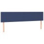 Bed frame with blue fabric headboard 120x190 cm by , Beds and slatted bases - Ref: Foro24-3270505, Price: 169,99 €, Discount: %