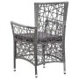 9-piece synthetic rattan garden dining set in gray color. by vidaXL, Garden sets - Ref: Foro24-45992, Price: 600,99 €, Discou...