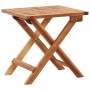 Folding garden coffee table acacia wood 40x40x40 cm by vidaXL, Garden tables - Ref: Foro24-46005, Price: 44,99 €, Discount: %