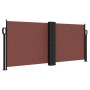 Brown retractable side awning 100x1000 cm by , Umbrellas - Ref: Foro24-4004689, Price: 106,99 €, Discount: %