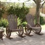 Adirondack rocking chairs 2 pcs solid fir wood by , Garden chairs - Ref: Foro24-3207120, Price: 308,77 €, Discount: %