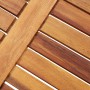 Mesa de centro plegable de jardín madera de acacia 40x40x40 cm