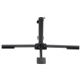 Umbrella base for Ø38/48 mm shiny black steel mast by , Umbrella bases - Ref: Foro24-4003376, Price: 35,13 €, Discount: %