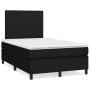 Cama box spring con colchón tela negro 120x190 cm de , Camas y somieres - Ref: Foro24-3269869, Precio: 395,21 €, Descuento: %