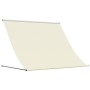 Cream fabric and steel retractable awning 200x150 cm by , Awnings - Ref: Foro24-368759, Price: 47,71 €, Discount: %