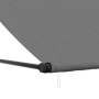 Anthracite gray fabric and steel retractable awning 200x150 cm by , Awnings - Ref: Foro24-368752, Price: 47,36 €, Discount: %