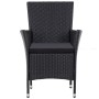 Garden chairs 2 units black synthetic rattan by vidaXL, Garden chairs - Ref: Foro24-45979, Price: 171,99 €, Discount: %