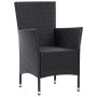 Garden chairs 2 units black synthetic rattan by vidaXL, Garden chairs - Ref: Foro24-45979, Price: 171,99 €, Discount: %