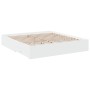 Estructura cama con cajones madera ingeniería blanca 200x200 cm de , Camas y somieres - Ref: Foro24-3280356, Precio: 231,07 €...