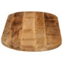 Oval table top solid rough mango wood 140x50x2.5cm by , Table tops - Ref: Foro24-370109, Price: 83,11 €, Discount: %