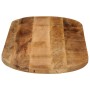 Oval table top solid rough mango wood 100x40x3.8cm by , Table tops - Ref: Foro24-370114, Price: 71,99 €, Discount: %