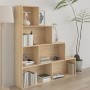 Sonoma oak plywood shelving 155x24x160cm by vidaXL, Bookcases and shelves - Ref: Foro24-800660, Price: 99,96 €, Discount: %