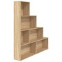 Sonoma oak plywood shelving 155x24x160cm by vidaXL, Bookcases and shelves - Ref: Foro24-800660, Price: 99,96 €, Discount: %