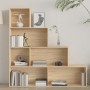 Sonoma oak plywood shelving 155x24x160cm by vidaXL, Bookcases and shelves - Ref: Foro24-800660, Price: 99,96 €, Discount: %