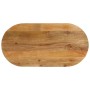 Ovale Tischplatte aus massivem Mangoholz 140x50x2,5 cm von , Tischplatten - Ref: Foro24-370149, Preis: 87,53 €, Rabatt: %