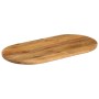 Oval table top solid mango wood 140x50x2.5 cm by , Table tops - Ref: Foro24-370149, Price: 87,53 €, Discount: %