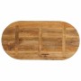 Ovale Tischplatte aus massivem Mangoholz 140x50x2,5 cm von , Tischplatten - Ref: Foro24-370149, Preis: 87,53 €, Rabatt: %