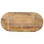 Oval table top solid mango wood 110x40x3.8 cm by , Table tops - Ref: Foro24-370135, Price: 79,99 €, Discount: %