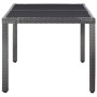 Juego de comedor de jardín 7 piezas de ratán sintético gris de vidaXL, Conjuntos de jardín - Ref: Foro24-45993, Precio: 471,2...