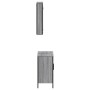 Bathroom furniture set 2 pieces sonoma gray plywood by , Bathroom furniture - Ref: Foro24-3214783, Price: 100,64 €, Discount: %