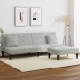 Sofa set with cushions 2 pieces light gray velvet by , Sofas - Ref: Foro24-3216262, Price: 289,55 €, Discount: %