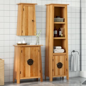 3-teiliges Badezimmermöbel-Set aus massivem Kiefernholz von , Badezimmermöbel - Ref: Foro24-3223455, Preis: 542,84 €, Rabatt: %