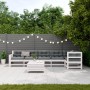 7-piece garden furniture set with solid white pine wood cushions by , Garden sets - Ref: Foro24-3250877, Price: 742,99 €, Dis...