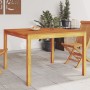 Mesa de comedor de jardín madera maciza de acacia 110x110x75 cm de , Mesas de jardín - Ref: Foro24-366369, Precio: 131,60 €, ...