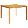 Garden dining table solid acacia wood 110x110x75 cm by , Garden tables - Ref: Foro24-366369, Price: 131,99 €, Discount: %