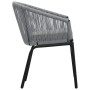 Garden chairs 2 units synthetic rattan anthracite by vidaXL, Garden chairs - Ref: Foro24-48137, Price: 182,99 €, Discount: %