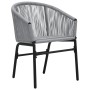 Garden chairs 2 units synthetic rattan anthracite by vidaXL, Garden chairs - Ref: Foro24-48137, Price: 186,28 €, Discount: %