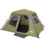 Tienda familiar 6 personas impermeable apertura rápida verde de , Tiendas de campaña - Ref: Foro24-94295, Precio: 132,99 €, D...