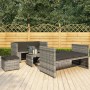 5-piece garden furniture set and gray synthetic rattan cushions by vidaXL, Garden sets - Ref: Foro24-48134, Price: 271,65 €, ...