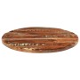 Tablero de mesa redondo madera maciza reciclada Ø 70x1,5 cm