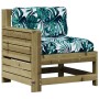 5-piece garden furniture set with impregnated pine wood cushions by , Garden sets - Ref: Foro24-3250835, Price: 513,99 €, Dis...