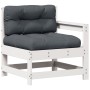 5-piece garden furniture set with solid white pine wood cushions by , Garden sets - Ref: Foro24-3250849, Price: 508,99 €, Dis...