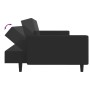 Black velvet 2-piece sofa set by , Sofas - Ref: Foro24-3216283, Price: 308,99 €, Discount: %